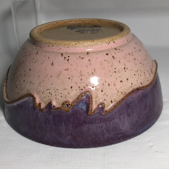 Nineteenth Studios Handmade Stoneware Pottery Nom Nom Bowl - Picture 4 of 4